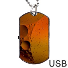 Abstraction Color Closeup The Rays Dog Tag Usb Flash (one Side)