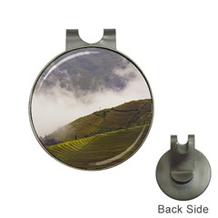 Agriculture Clouds Cropland Hat Clips With Golf Markers