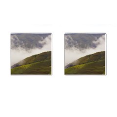 Agriculture Clouds Cropland Cufflinks (square) by Amaryn4rt