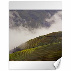 Agriculture Clouds Cropland Canvas 12  X 16   by Amaryn4rt