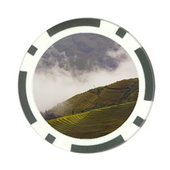 Agriculture Clouds Cropland Poker Chip Card Guard by Amaryn4rt