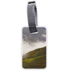 Agriculture Clouds Cropland Luggage Tags (one Side) 