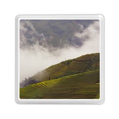 Agriculture Clouds Cropland Memory Card Reader (square) 