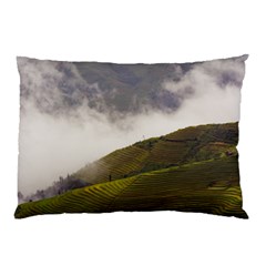 Agriculture Clouds Cropland Pillow Case (two Sides)