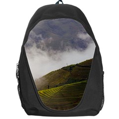 Agriculture Clouds Cropland Backpack Bag by Amaryn4rt