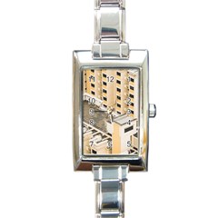 Apartments Architecture Building Rectangle Italian Charm Watch by Amaryn4rt