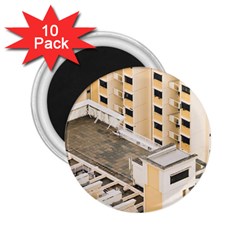 Apartments Architecture Building 2 25  Magnets (10 Pack) 