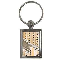 Apartments Architecture Building Key Chains (rectangle) 