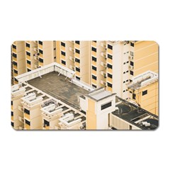 Apartments Architecture Building Magnet (rectangular)