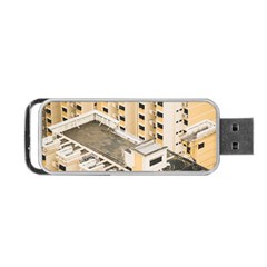 Apartments Architecture Building Portable Usb Flash (two Sides) by Amaryn4rt