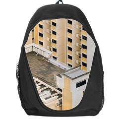 Apartments Architecture Building Backpack Bag by Amaryn4rt