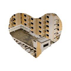 Apartments Architecture Building Standard 16  Premium Heart Shape Cushions