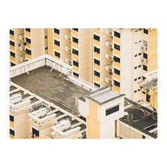 Apartments Architecture Building Double Sided Flano Blanket (mini)  by Amaryn4rt