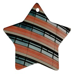 Architecture Building Glass Pattern Ornament (Star)