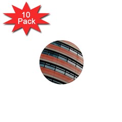 Architecture Building Glass Pattern 1  Mini Magnet (10 pack) 