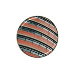 Architecture Building Glass Pattern Hat Clip Ball Marker Front