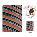 Architecture Building Glass Pattern Playing Card Back