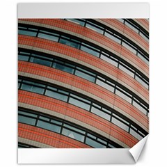 Architecture Building Glass Pattern Canvas 16  x 20  