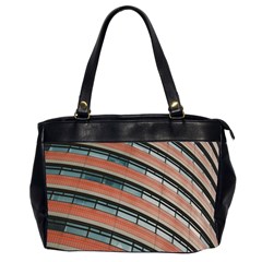 Architecture Building Glass Pattern Office Handbags (2 Sides) 