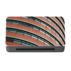 Architecture Building Glass Pattern Memory Card Reader With Cf by Amaryn4rt