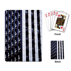 Architecture Building Pattern Playing Card by Amaryn4rt