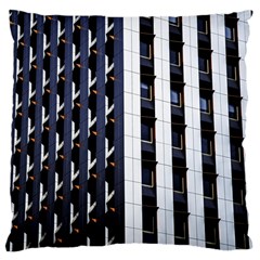 Architecture Building Pattern Large Cushion Case (one Side)