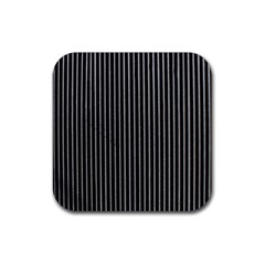 Background Lines Design Texture Rubber Coaster (square) 