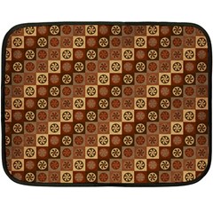 Background Structure Double Sided Fleece Blanket (mini) 