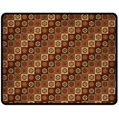 Background Structure Double Sided Fleece Blanket (medium) 