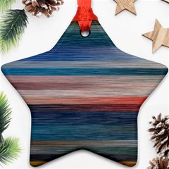 Background Horizontal Lines Ornament (Star)