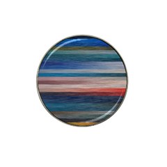 Background Horizontal Lines Hat Clip Ball Marker (4 Pack) by Amaryn4rt