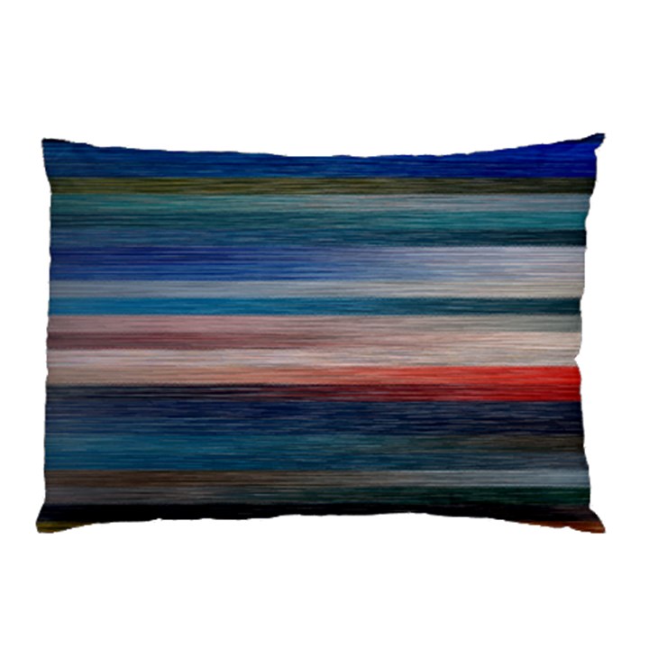 Background Horizontal Lines Pillow Case