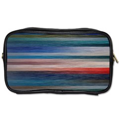 Background Horizontal Lines Toiletries Bags