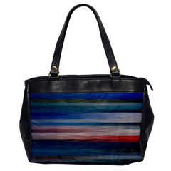 Background Horizontal Lines Office Handbags