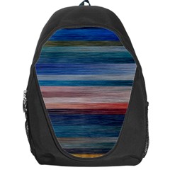 Background Horizontal Lines Backpack Bag