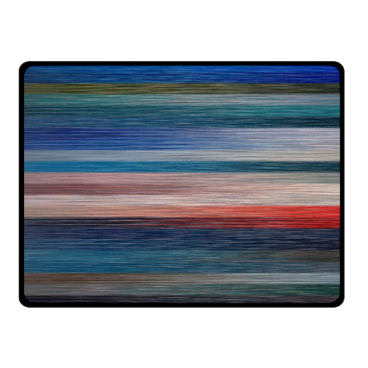 Background Horizontal Lines Double Sided Fleece Blanket (Small) 