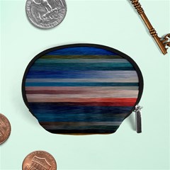 Background Horizontal Lines Accessory Pouches (Small) 