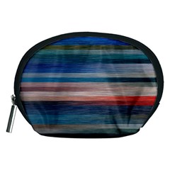 Background Horizontal Lines Accessory Pouches (Medium) 