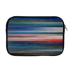 Background Horizontal Lines Apple MacBook Pro 17  Zipper Case