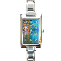 Background Texture Structure Rectangle Italian Charm Watch