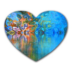 Background Texture Structure Heart Mousepads by Amaryn4rt