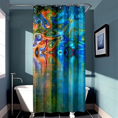 Background Texture Structure Shower Curtain 36  X 72  (stall) 