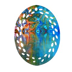 Background Texture Structure Ornament (oval Filigree)