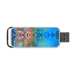 Background Texture Structure Portable Usb Flash (one Side) by Amaryn4rt