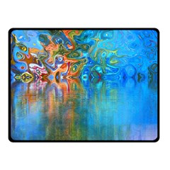 Background Texture Structure Double Sided Fleece Blanket (small) 