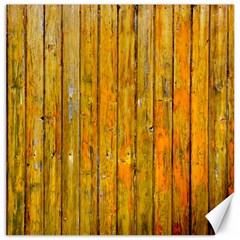 Background Wood Lath Board Fence Canvas 16  X 16  