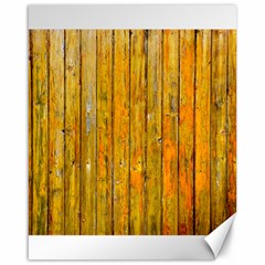 Background Wood Lath Board Fence Canvas 16  X 20  