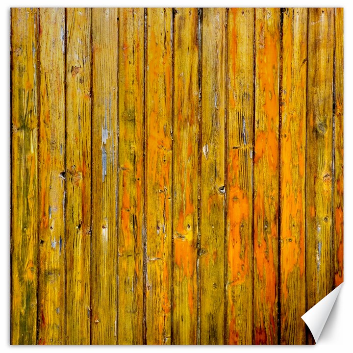 Background Wood Lath Board Fence Canvas 20  x 20  