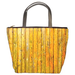 Background Wood Lath Board Fence Bucket Bags by Amaryn4rt