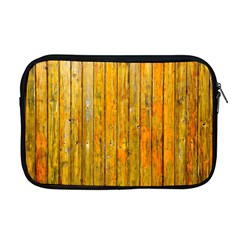 Background Wood Lath Board Fence Apple Macbook Pro 17  Zipper Case